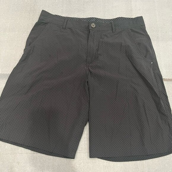 [W36]Lululemon Men's Commission Black Polka Dot Shorts Golf Short 10” - Picture 1 of 9